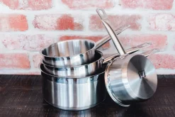 PRO.COOKER Casserole inox Ø 20 cm 10 cm 3,1 L Qualiplus Outlet