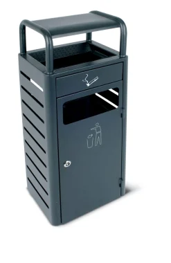 PROBBAX Cendrier acier 33x28x89,5 cm Hot