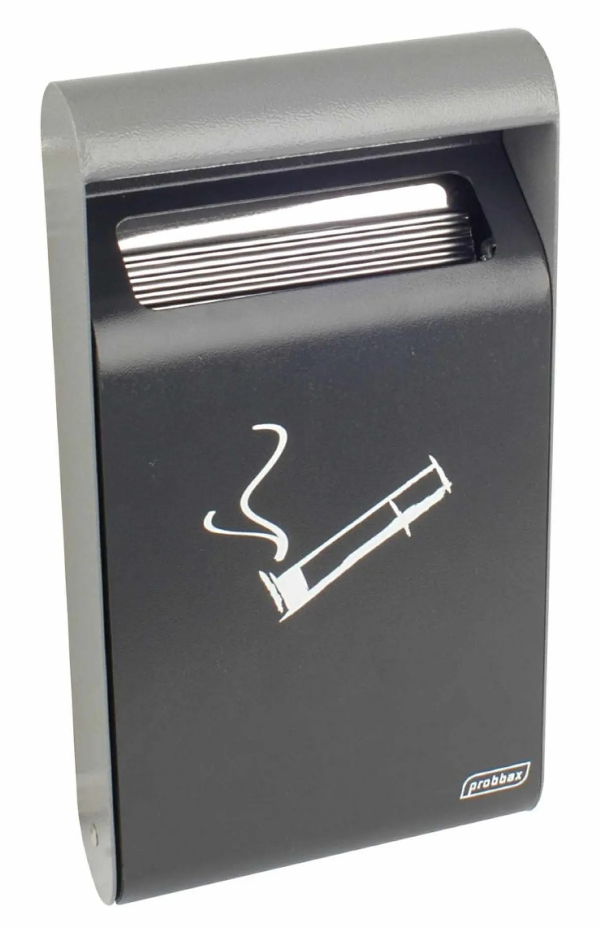 Cendrier mural acier 19,1x6,4x35,5 cm - PROBBAX New