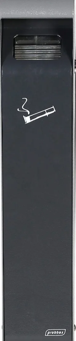 Cendrier mural acier 10x6,4x50 cm - PROBBAX Clearance