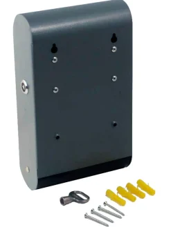 Cendrier mural acier 15,2x6,4x25,5 cm - PROBBAX Best