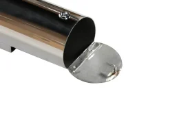 PROBBAX Cendrier mural inox 18/0 Ø 10,2 cm 50 cm Sale