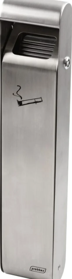 Cendrier mural inox 6,4 cm x 50 cm Slim - PROBBAX Best