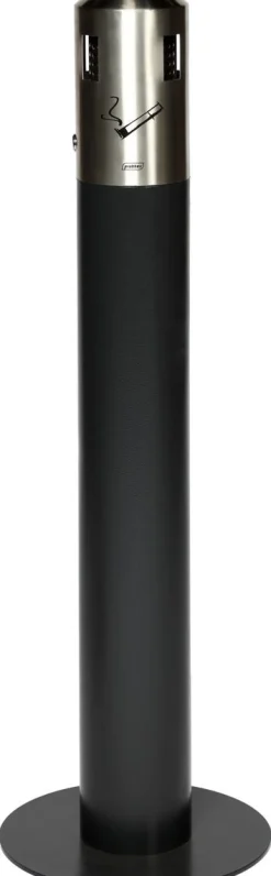 Cendrier sur pied acier 31 cm x 98 cm - PROBBAX Best