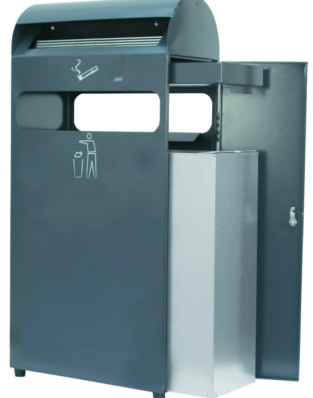 PROBBAX Cendrier sur pied acier 48x25x99 cm Outlet