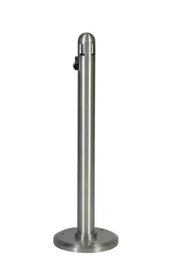Cendrier sur pied aluminium Ø 30 cm 99 cm - PROBBAX Discount