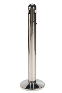 PROBBAX Cendrier sur pied inox 18/0 Ø 10,2 cm 30x30x108 cm Outlet