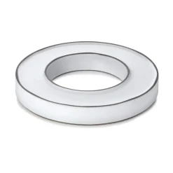 REVOL Centre de table rond blanc porcelaine culinaire Ø 27,5 cm  Caractère Outlet