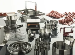 Cercle à mousse inox Sans revêtement Ø 12 cm 4,5 cm fixe - PRO.COOKER Hot