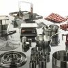 Cercle à mousse inox Sans revêtement Ø 7,5 cm 4 cm fixe - PRO.COOKER Sale
