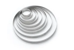 DE BUYER Cercle perforé bord droit inox Sans revêtement Ø 8,5 cm 2 cm Sale