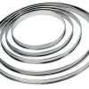 Cercle à tarte inox Sans revêtement Ø 28 cm 2 cm - PRO.COOKER Hot