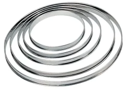 PRO.COOKER Cercle à tarte inox Sans revêtement Ø 8 cm 2 cm Online