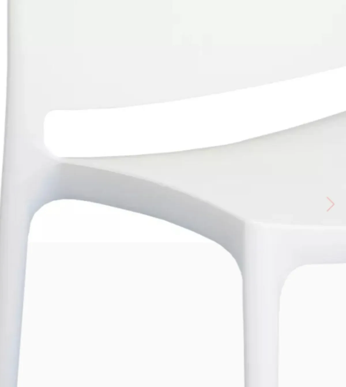 FLEXMOB Chaise blanc 81x44x50 cm Maya Online