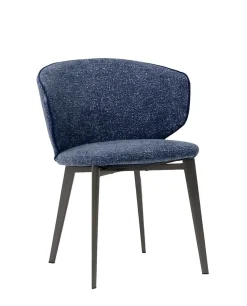 Chaise bleu 75x58x56 cm Maxime - FLEXMOB Clearance