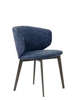 Chaise bleu 75x58x56 cm Maxime - FLEXMOB Clearance