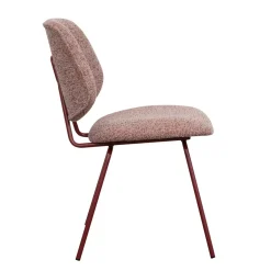 FLEXMOB Chaise bordeaux 80x50x58,2 cm Franck Clearance