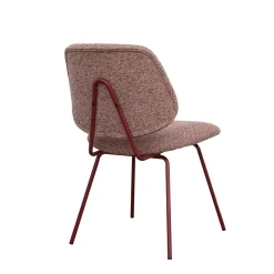 FLEXMOB Chaise bordeaux 80x50x58,2 cm Franck Clearance