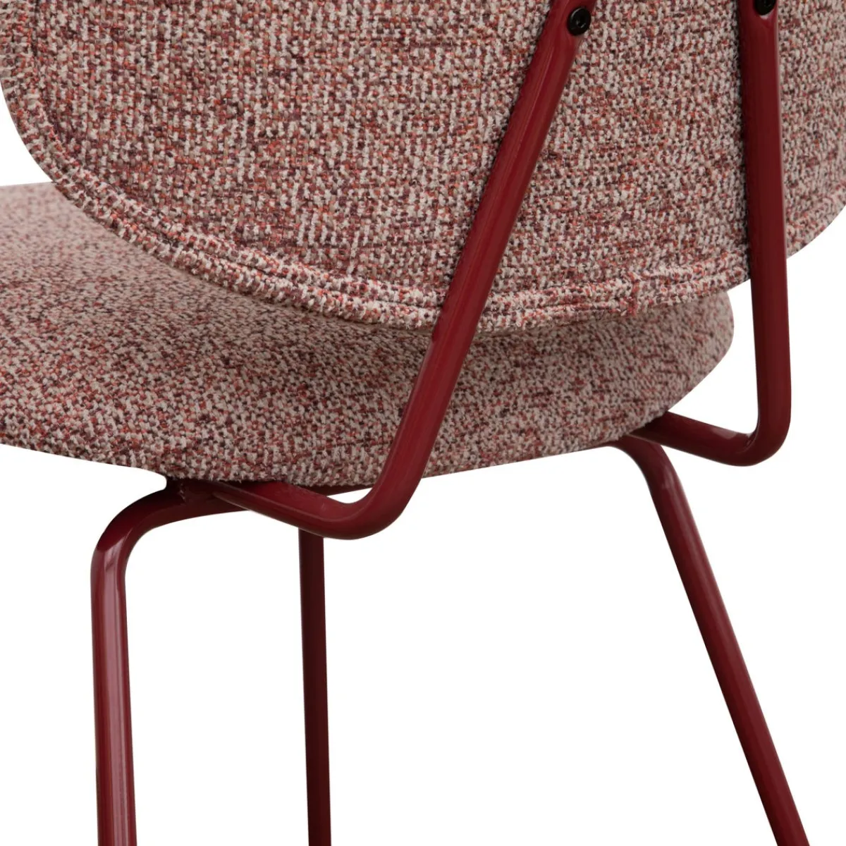 FLEXMOB Chaise bordeaux 80x50x58,2 cm Franck Clearance