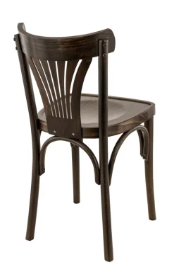 FLEXMOB Chaise brun foncé 80x42x50 cm Palma