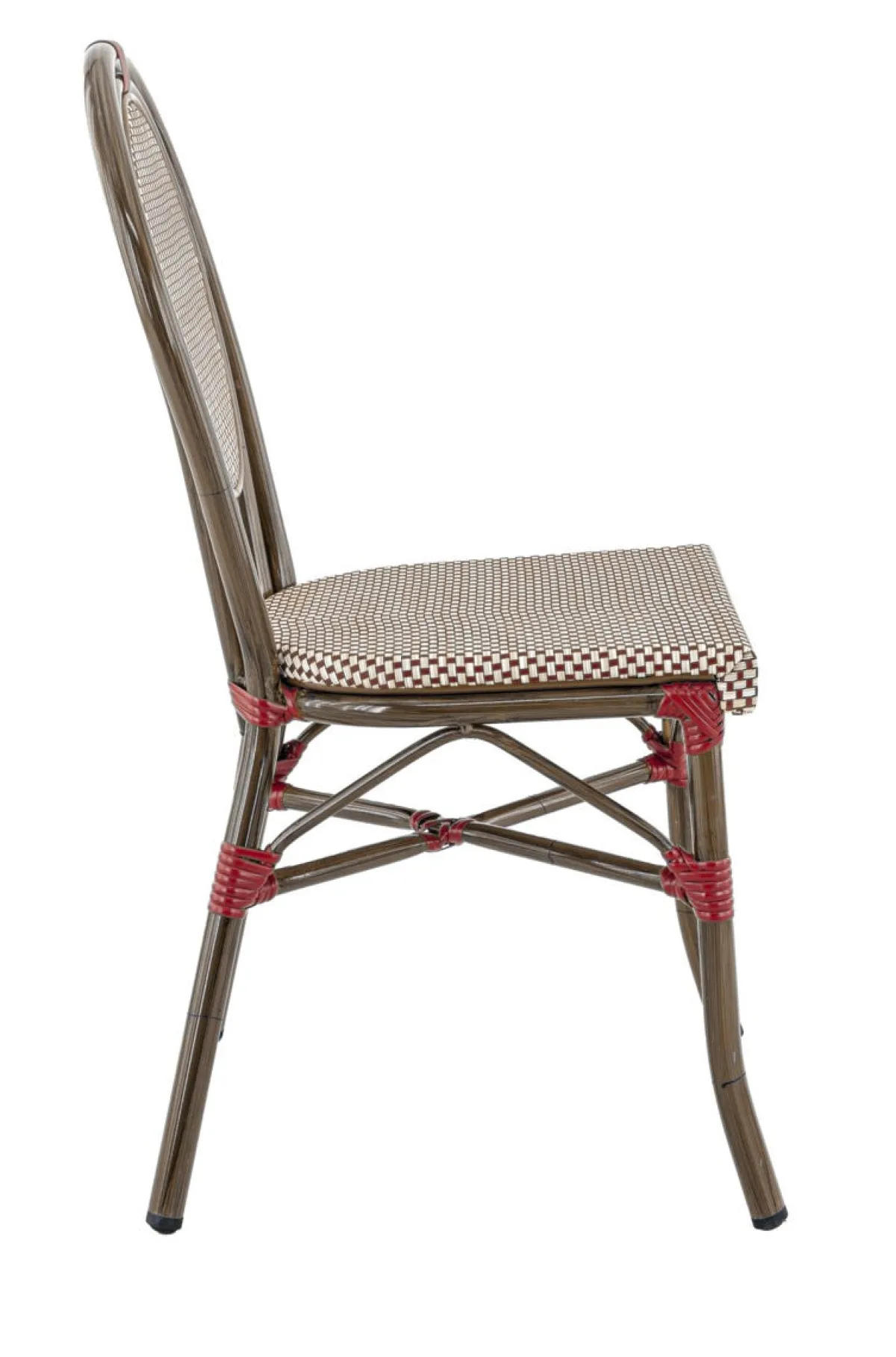 Chaise de terrasse bordeaux 90x41x56 cm Paris - FLEXMOB Hot