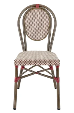 Chaise de terrasse bordeaux 90x41x56 cm Paris - FLEXMOB Hot