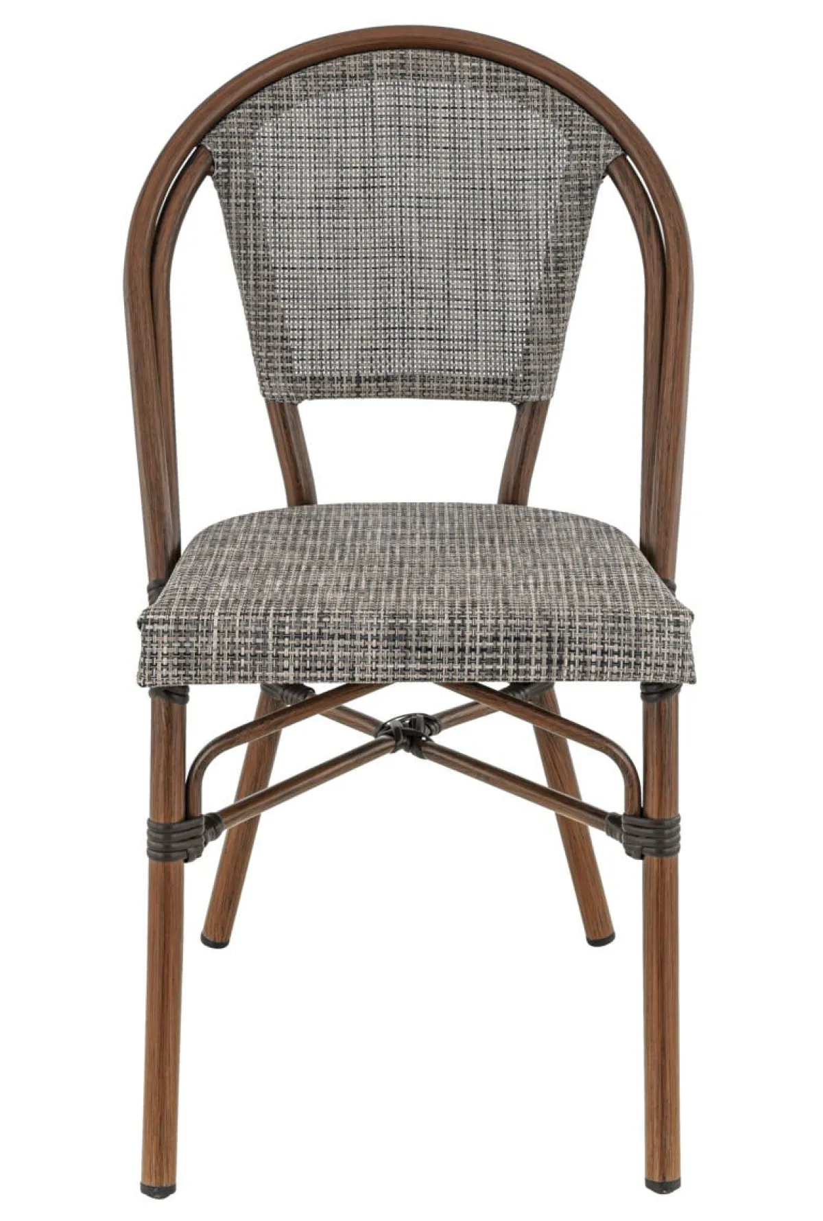 Chaise de terrasse gris 85x49x55 cm Reims - FLEXMOB Clearance