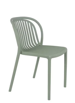 FLEXMOB Chaise de terrasse vert sauge 78x51x57 cm Dubai New