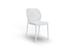 Aucune Chaise d'extérieur blanc Online