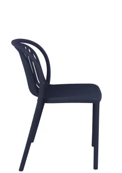 FLEXMOB Chaise d'extérieur bleu 78x51x57 cm Dubai Outlet