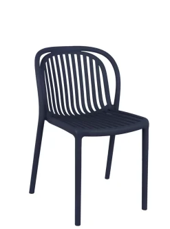 FLEXMOB Chaise d'extérieur bleu 78x51x57 cm Dubai Outlet