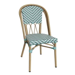 FLEXMOB Chaise d'extérieur bleu 87x47x59 cm Elysee Outlet