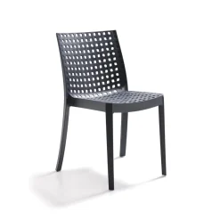 Aucune Chaise d'extérieur gris anthracite Best