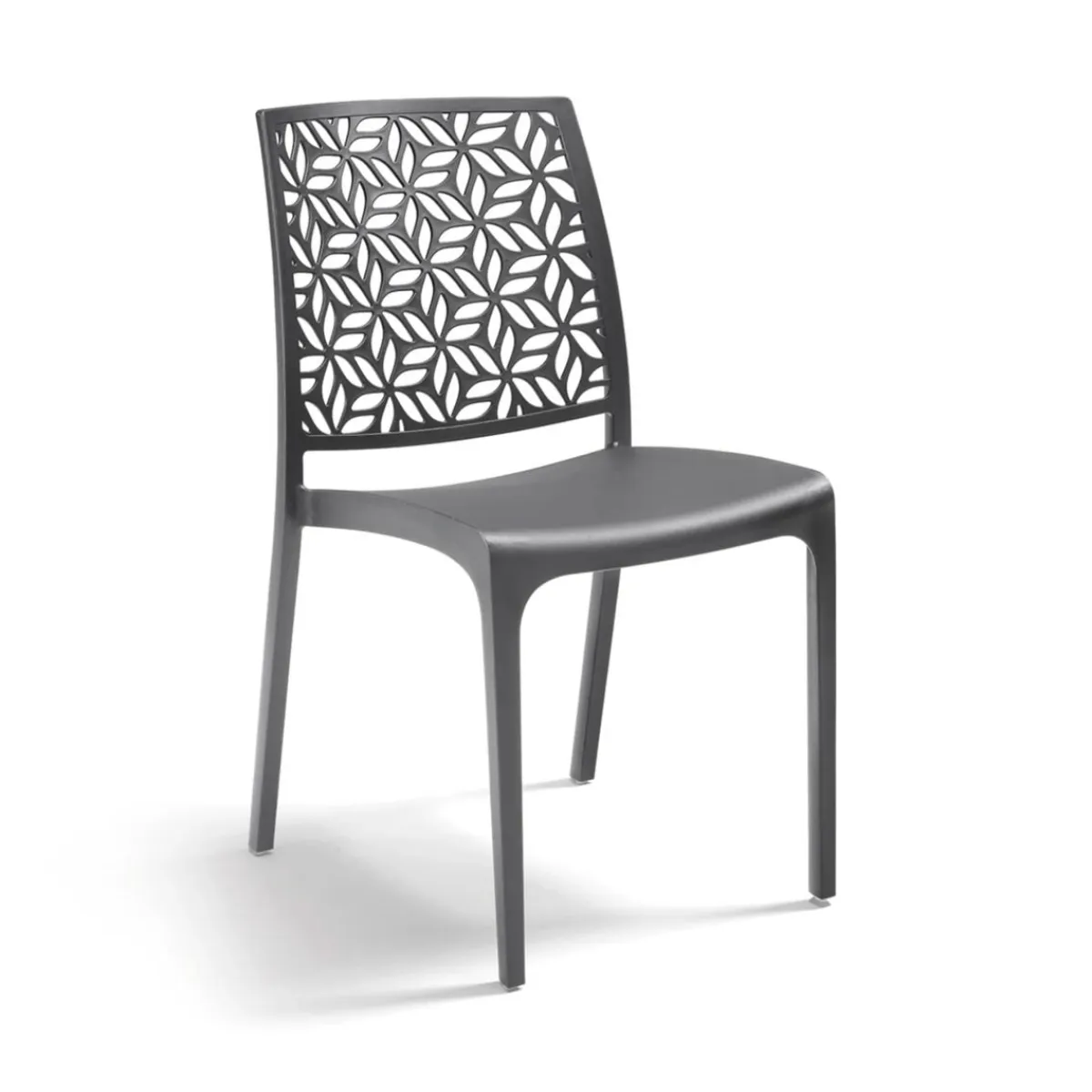 Chaise d'extérieur gris graphite - Aucune Hot