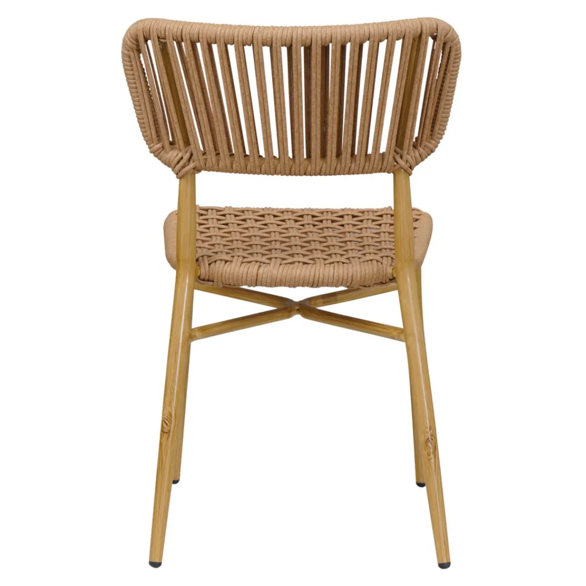 FLEXMOB Chaise d'extérieur marron 77x47x55 cm Marbella New