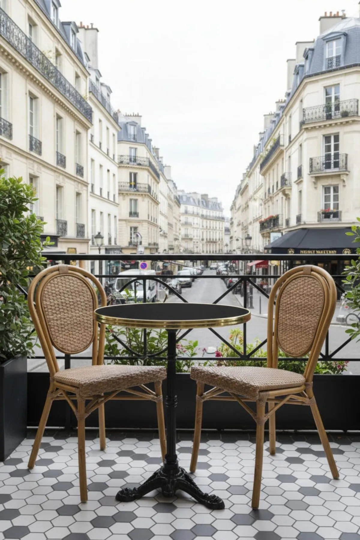 Chaise d'extérieur noisette 89x43x55 cm Paris - FLEXMOB Clearance