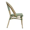 FLEXMOB Chaise d'extérieur olive 87x47x59 cm Elysee Discount