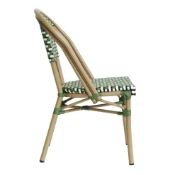 FLEXMOB Chaise d'extérieur olive 87x47x59 cm Elysee Discount