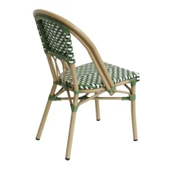 FLEXMOB Chaise d'extérieur olive 87x47x59 cm Elysee Discount