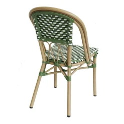FLEXMOB Chaise d'extérieur olive 87x47x59 cm Elysee Discount