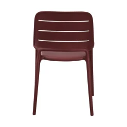 Chaise d'extérieur rouge 82x53x52 cm Foggia - FLEXMOB Sale
