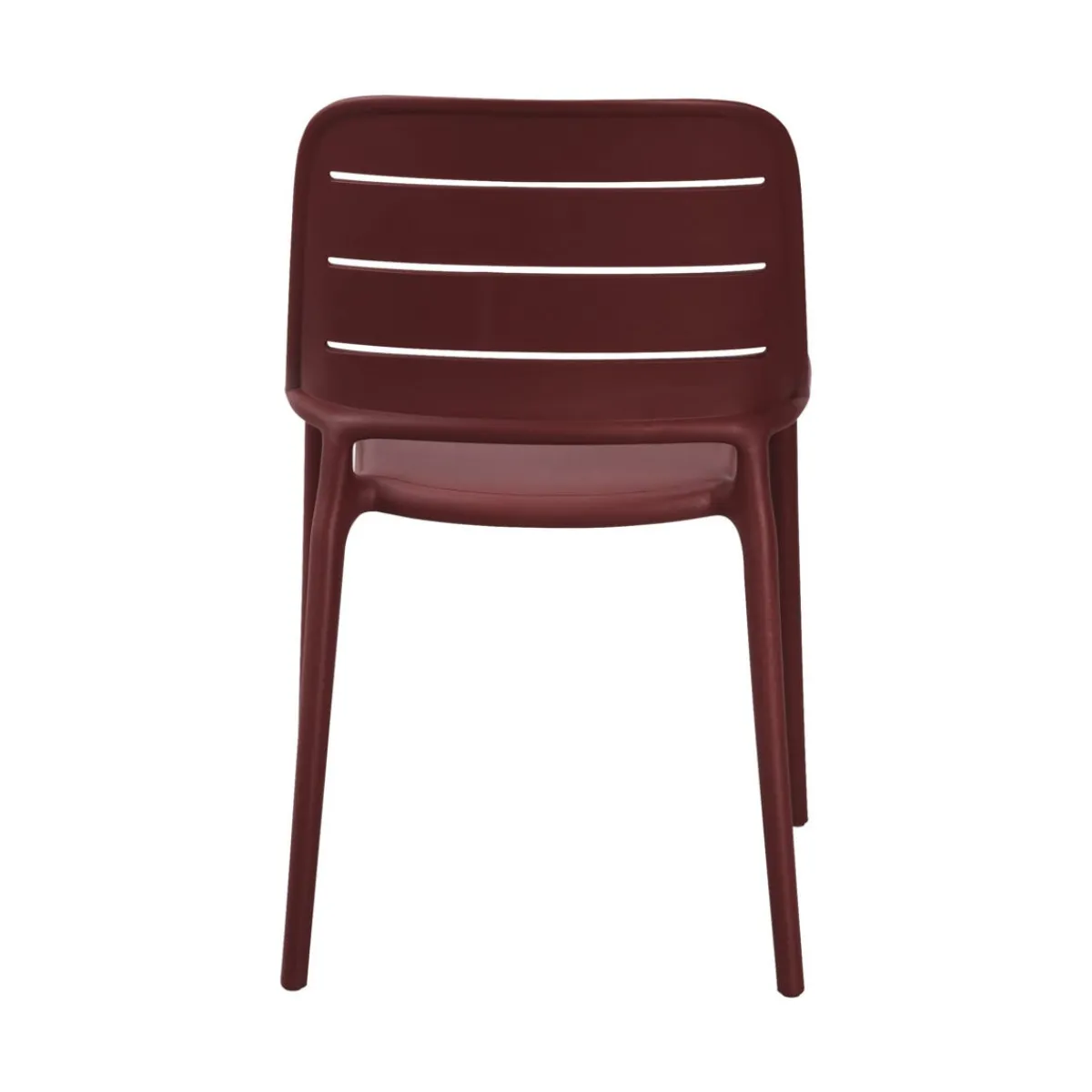 Chaise d'extérieur rouge 82x53x52 cm Foggia - FLEXMOB Sale