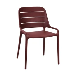 Chaise d'extérieur rouge 82x53x52 cm Foggia - FLEXMOB Sale