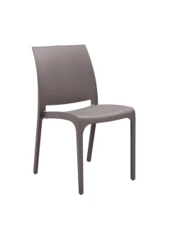 Aucune Chaise d'extérieur taupe Online