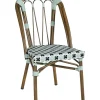 FLEXMOB Chaise d'extérieur vert 88x46x61 cm Auteuil New