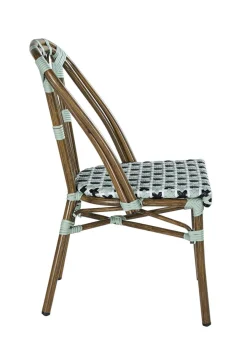 FLEXMOB Chaise d'extérieur vert 88x46x61 cm Auteuil New