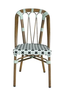 FLEXMOB Chaise d'extérieur vert 88x46x61 cm Auteuil New