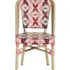 Chaise d'extérieur 84x46x56 cm Magenta - FLEXMOB Discount