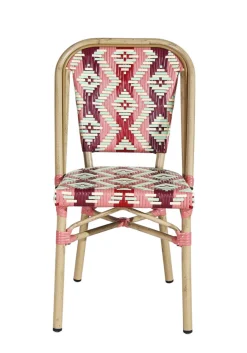 Chaise d'extérieur 84x46x56 cm Magenta - FLEXMOB Discount