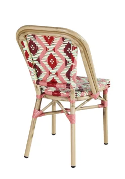 Chaise d'extérieur 84x46x56 cm Magenta - FLEXMOB Discount